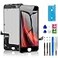 Diykitpl for iPhone 8 Plus Screen Replacement Black 55 Inch 3D Touch LCD Digitizer Display for iPhone 8 Plus with Repair Tools Kit for A1864A1897A1898 Glass Screen