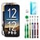 Ace Tech Cellular LCD Screen Replacement for iPhone 12 A2172 A2402 A2404 iPhone 12 Pro A2341 A2406 A2408 A2407 61 inch Touch Display Digitizer Frame Assembly with Repair Tools
