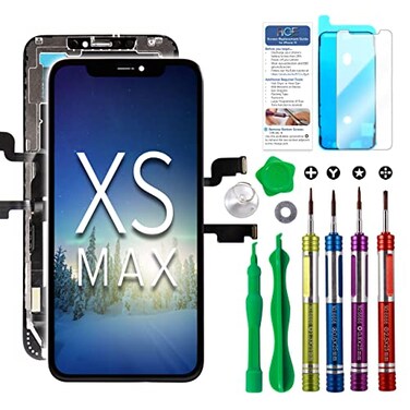 Ace Tech Cellular LCD Screen Replacement for iPhone Xs Max 65 inch Model A1921 A2101 A2102 A2103 A2104 Display Digitizer Assembly Touch Screen