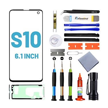 Tpyag Screen Replacement for Samsung Galaxy S10Replacement Screen for Galaxy S10 Series 61 inchScreen Repair Kit with Waterproof AdhesiveNO OLED Touch Digitizer