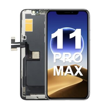 LMQ for iPhone 11 Pro Max Screen ReplacementWholesale Full HD 65 inch COF LCD Display 3D Touch Digitizer Assembly with Waterproof Adhesivefor Models A2161 A2218 A2220 No Repair Part Tools