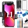 TSIOFO Screen Replacement Compatible for iPhone 11 Screen Replacement 61 inch LCD Display 3D Touch Digitizer Frame Assembly Full Repair Kit with Repair Tools