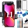 TSIOFO Screen Replacement Compatible for iPhone 11 Screen Replacement 61 inch LCD Display 3D Touch Digitizer Frame Assembly Full Repair Kit with Repair Tools