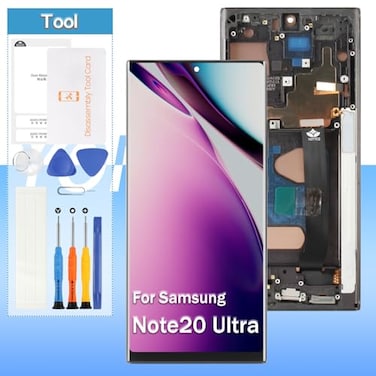 Yondista Incell for Samsung Galaxy Note20 Ultra Screen Replacement for Samsung Note 20 Ultra N985 N986 LCD Display Touch Digitizer AssemblyNot Fingerprint