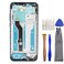 sunways Complete Screen LCD Digitizer Touch Assembly Replacement for Motorola Moto E 2020 XT2052DL with Toolkit and Screen Frame Midnight Blue 62