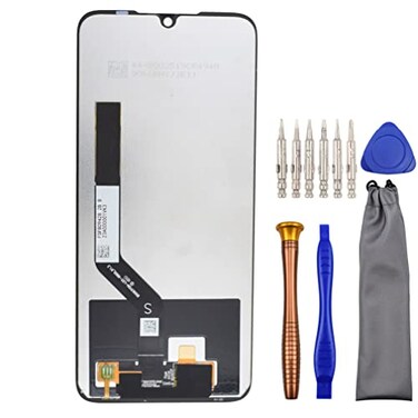 sunways Complete Screen LCD Digitizer Touch Assembly Replacement for Xiaomi Redmi Note 7 Redmi Note 7 Pro M1901F7G with Tool Kit Black 63