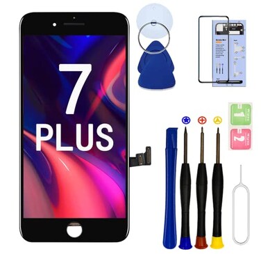 SIMDOG for iPhone 7 Plus Screen Replacement Kit55 Inch 3D Touch LCD Digitizer Display for iPhone 7 Pluswith Repair Tools Kit Black