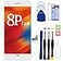 SIMDOG 55 Inch for iPhone 8 PlusA1864A1897A1898 Screen Replacement3D Touch LCD Digitizer Display for iPhone 8 Pluswith Repair Tools Kit White