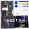 SRJTEK OLED For S22 Ultra 5G Screen Replacement for Samsung Galaxy S22 Ultra 5G LCD for Samsung S22 Ultra 5G Display SMS908 SMS908B Digitizer Touch Screen Assembly Repair Kits with Frame With Fingerpr
