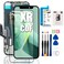 EFAITHFIX for iPhone XR Screen Replacement COF 61 Inch LCD Screen Frame Assembly 3D Touch Display Screen Digitizer for A1984A2105A2106A2108 with Repair Tools kit Tempered Glass Waterproof Adhesive