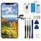 EFAITHFIX for iPhone X LCD Screen Replacement 58 Inch Frame Assembly LCD Display and 3D Touch Screen Digitizer with Repair Tools Kit for A1865A1901A1902 with Waterproof Adhesive Tempered Glass