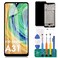 SRJTEK OLED Screen Replacement for Samsung A31 A315 SMA315F SMA315FDS A315G 64 LCD Display Touch Screen Digitizer Frame Assembly Blackwith Fingerprint