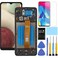 ZTOOYO for Samsung Galaxy A12 Screen Replacement with Frame for Samsung a12 a125u Screen Replacement kit s127dl a125a a125w LCD Display digitizer Touch Screen Assembly with Repair Part Tools 65 inch