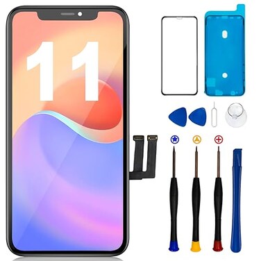 SIMDOG for iPhone 11 Screen Replacement 61 3D Touch Screen LCD Display Digitizer for A2111 A2223 A2221 with Repair Tools Kit Screen Protoctor 11 LCD