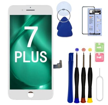 SIMDOG for iPhone 7 Plus Screen Replacement Kit55 Inch 3D Touch LCD Digitizer Display for iPhone 7 Pluswith Repair Tools Kit White