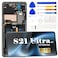SRJTEK OLED for Samsung Galaxy S21 Ultra 5G Screen Replacement for Galaxy S21 Ultra 5G LCD Display for SMG998U SMG998bDS Ddigitizer Touch Screen Repair Part ToolsBlack With FrameWith Fingerprint