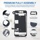 Risidamoy for iPhone 8 Screen Replacement with Home Button 47 Black LCD Display for iPhone SE 2nd 2020 3D Touch Digitizer Full Assembly Repair Kit Front Camera Speaker Fix Tools A1863 A1905 A1906