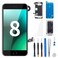 Risidamoy for iPhone 8 Screen Replacement with Home Button 47 Black LCD Display for iPhone SE 2nd 2020 3D Touch Digitizer Full Assembly Repair Kit Front Camera Speaker Fix Tools A1863 A1905 A1906