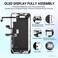 Risidamoy OLED for iPhone Xs Max Screen Replacement 65 with Ear Speaker Proximity Sensor OLED Touch Display Digitizer Full Assembly with Repair Kits Front Glass Fix Tools A1921 A2101 A2102 A2104