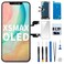 Risidamoy OLED for iPhone Xs Max Screen Replacement 65 with Ear Speaker Proximity Sensor OLED Touch Display Digitizer Full Assembly with Repair Kits Front Glass Fix Tools A1921 A2101 A2102 A2104