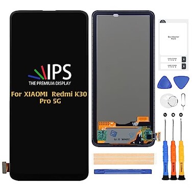 A-MIND TFT for Xiaomi Redmi K30 Pro 5GPoco F2 Pro LCD Display Touch Screen Replacement not Original Glass Digitizer Full Assembly with Repair Tool Kits