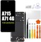 HWszyss Replacement for Samsung Galaxy A71 LCD Screen with Frame INCELL for Samsung A715 A715F Touch Screen Digitizer Assembly SMA715FDS A715W Internal LCD Display with Repair kitNo Fingerprint Functi
