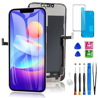 Diykitpl for iPhone 13 Pro Max Screen Replacement 67 Inch 3D Touch LCD Display for A2484 A2641 A2644 A2645 A2643 with Repair Tools KitWaterproof Frame Adhesive StickerScreen Tempered Protector