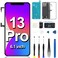 FOOBONG for iPhone 13 Pro Screen Replacement with Earpiece Speaker Proximity Sensor Flex Cable LCD Display Frame 3D Touch Digitizer Repair Tool Kit Full Assembly A2638 A2483 A2636 A2639 A2640 61 inch