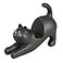 Decole Black Cat Smartphone Stand