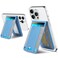 ExtreLife 2in1 Magsafe Wallet Adjustable Stand and Open ID Window Magnetic Wallet for iPhone 17161514 Pro Max14 Pro1414 Plus1312 Series 9 Cards Light Sky Blue
