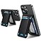 ExtreLife for Magsafe Wallet Adjustable Stand Open ID Window Magnetic Wallet for iPhone 17161514 Pro Max14 Pro1414 Plus1312 Series 9 Cards Classic Black