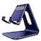 CreaDream Cell Phone Stand Cradle HolderAluminum Desktop Stand Compatible with Switch All Smart Phone iPhone 11 Pro Xs Max Xr X Se 8 7 6 6s Plus SE 5 5sNavy Blue