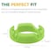 GoDonut Original Smartphone and Tablet Stand Compatible with Devices UP to 05 Thick Including Protective Cases for use at Work at Home Travel and onthego Lime Green