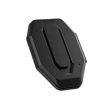 Rokform Fuzion Magnetic Aluminum Wallet with Stand Designed for Mag Safe Compatible Phone Cases Black