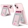 ExtreLife For Magsafe Wallet Stand Strongest Magnetic Wallet for iPhone 171615141312 Series Adjustable Stand ID Window 4 Card Slots 10 Cards Holder Vegan Leather RFID Blocking Pink