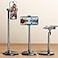 DIMONCOAT Phone Stand for Desk Angle Height Adjustable Phone Holder for Desk Aluminum Alloy Universal iPhone Holder Retractable Cell Phone Stand Recording Office for iPhone 17 16 15 Pro Max S26