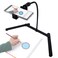HAIFT Ajustable Tripod with Cellphone Holder Overhead Phone Mount Table Top Teaching Online Stand for Live Streaming and Online Video and Food Crafting Demo Drawing Sketching Recording