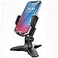 APPS2Car Heavy Duty Phone Stand Adjustable Desktop Holder for Video Calls Compatible with 4768 Smartphones Thick Cases Perfect for Home Office