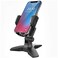 APPS2Car Heavy Duty Phone Stand Adjustable Desktop Holder for Video Calls Compatible with 4768 Smartphones Thick Cases Perfect for Home Office