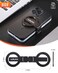 asStylish Twins Carry Magnetic DualPhone Holder for iPhone Android Lightweight Solution for Professionals Travelers Gamers Manage 2 Mobile Phones for Work Personal Use Black General