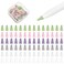 YBSUCLD 100 pcs Silicone Nib Sleeves Compatible with Apple Pencil Tips Professional Liquid Silicone Nibs Cover Replacement for 1st 2nd GenproUSBC Writing AntiSlip Protective Case for Apple iPad Pencil