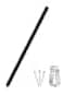 SLQ Z Fold 6Fold 5 Slim S Pen Fold Edition 4096 Pressure Levels Compatible with Galaxy Z Fold 65 Phones Only Fold 5 Pen Slim 15mm Pen Tip with 3Tips Black