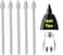 SLQ 5 PCS Soft Tips OEM Tab S10 FE Pen Tips Replacement for Samsung Galaxy Tab S10 FES10 FES10S10 PlusS10 Ultra Tablet Tab S10 Stylus S Pen Replacement TipsNibsTweezers 5Soft TipsWhite