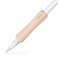 UPPERCASE Designs NimbleGrip Premium Silicone Ergonomic Comfort Grip Holder Dual Sided Design Compatible with Apple Pencil Pro USBC 2nd Generation 1st Generation 1 Pack Beige