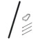 Mingxiong Z Fold 65 S Pen Fold Edition Replacement for Samsung Galaxy Z Fold6 Fold Edition Stylus Pen Compatible with Galaxy Z Fold 65 S Pen Fold Edition with Replacement NibsTipsBlack