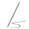 Qenw S25 Ultra S Pen Replacement for Samsung Galaxy S25 Ultra Stylus Pen Light Silver S Pen for S25 Ultra Pen with 5 PCS TipsNibs Replacement Light Silver