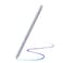 Qenw S25 Ultra S Pen Replacement for Samsung Galaxy S25 Ultra Stylus Pen Light Silver S Pen for S25 Ultra Pen with 5 PCS TipsNibs Replacement Light Silver