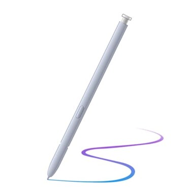 Qenw S25 Ultra S Pen Replacement for Samsung Galaxy S25 Ultra Stylus Pen Light Silver S Pen for S25 Ultra Pen with 5 PCS TipsNibs Replacement Light Silver