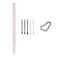 LiXiongBao Tab S7 FE Pen Replacement for Samsung Galaxy Tab S7 FE S7 S7 S Pen Stylus Pen Replacement with Nibs Mystic Pink
