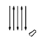 LiXiongBao 5 Pcs Tab S9 FE Pen Tips for Samsung Galaxy Tab S9 FE S Pen Nibs for Galaxy Tab S9 FE Stylus Pen Nibs Replacement